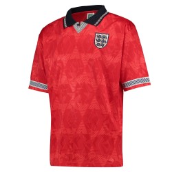 Camiseta retro Inglaterra Mundial visitante 1990 hombre