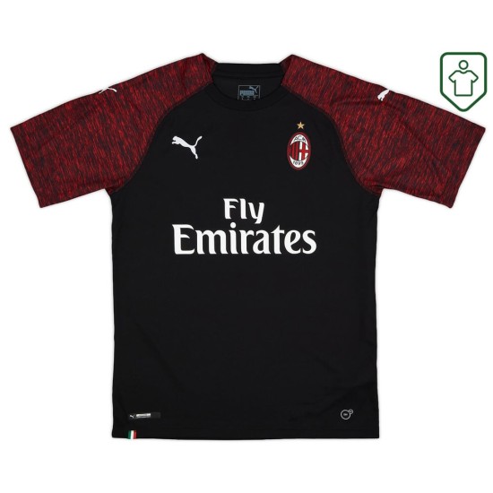Camiseta retro Milan 2018/19 para hombre Camiseta retro Milan 2018/19 para hombre