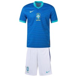 Camiseta+Pantalones Cortos Infantil Brasil de Visita Copa América 2024