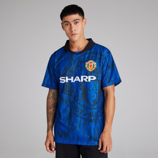 Camiseta retro visitante Manchester United 1992/93 de hombre Camiseta retro visitante Manchester United 1992/93 de hombre