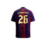 Camiseta Campeones de España FC Barcelona 2026 para Niño - Rojo