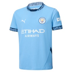 Camiseta de local de niños Manchester City 2024/25