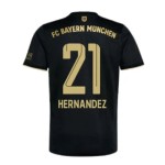 Camiseta de visitante L.HERNANDEZ Bayern Munich 2021/22 para hombres