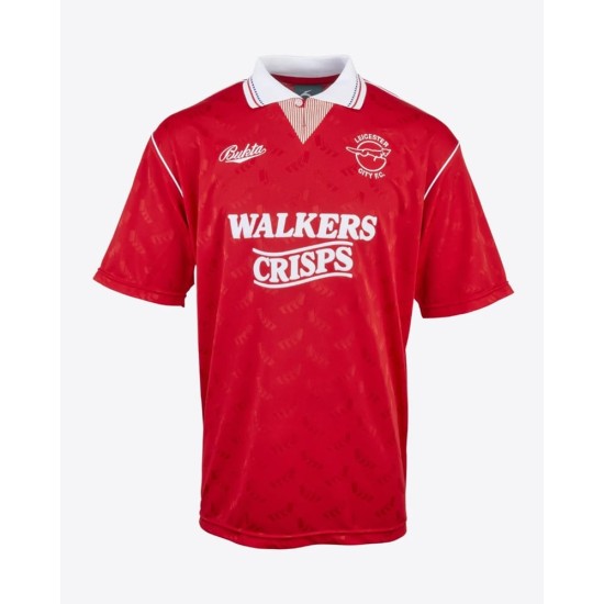 Camiseta Retro Visitante Mujer Leicester City 1990