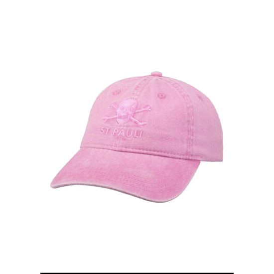 FC St. Pauli Gorra Washed Tonal – Rosa FC St. Pauli Gorra Washed Tonal – Rosa