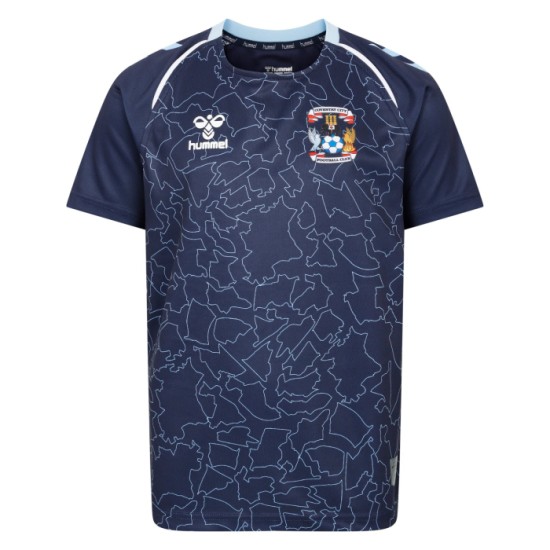 Camiseta Prepartido Principal Tercera de Coventry City 2024/25 para Niños