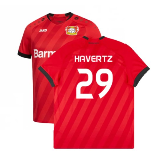 Camiseta de casa HAVERTZ Bayer 04 Leverkusen 2019/20 para niños