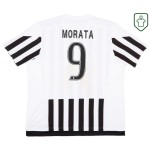 Camiseta retro Juventus 2015/16 local para hombre Morata #9 Camiseta retro Juventus 2015/16 local para hombre Morata #9