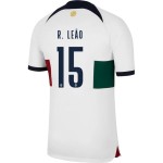 Rafael Leão #15 Portugal Camiseta de Visita Mundial 2022
