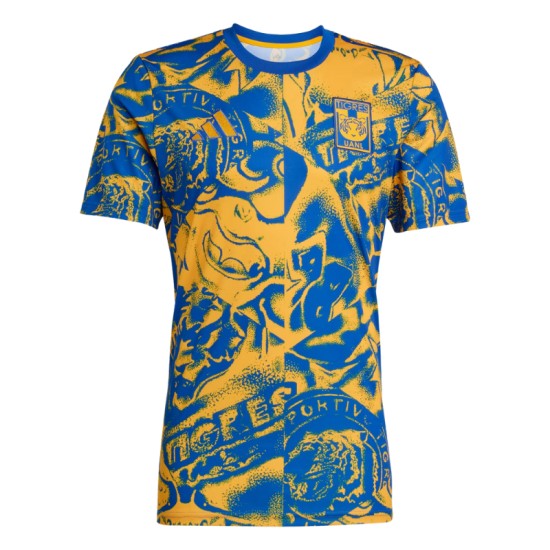 Camiseta Previa al Partido Tercera Hombre Tigres UANL 2025/26