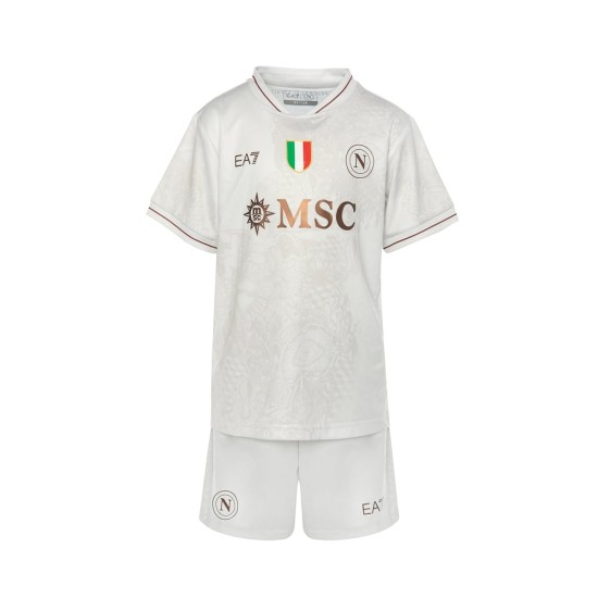 Kit visitante Napoli 2025/26 niño Kit visitante Napoli 2025/26 niño