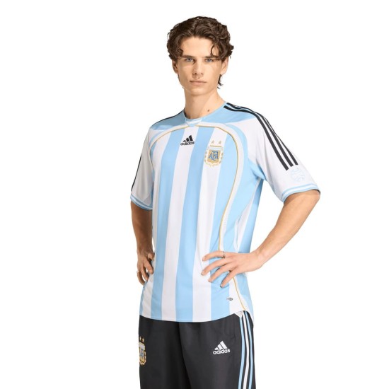 Camiseta Retro Local Argentina 2006 para Mujer Camiseta Retro Local Argentina 2006 para Mujer