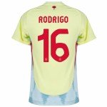 Camiseta de visitante RODRIGO España 2024/25 para mujeres