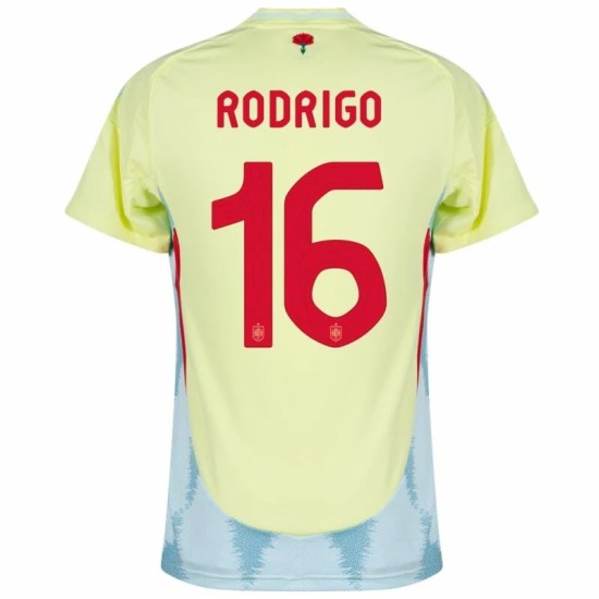 Camiseta de visitante RODRIGO España 2024/25 para mujeres