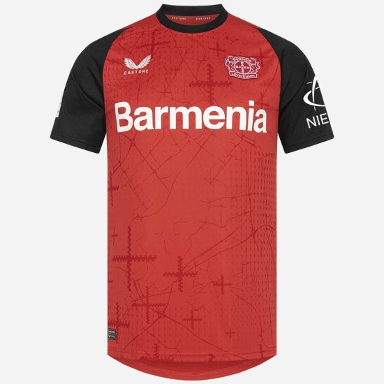 Camiseta Home Bayer 04 Leverkusen 2024/25 para niño