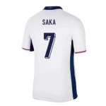 Camiseta de casa SAKA Inglaterra 2024/25 para hombres