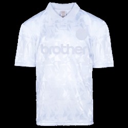 Camiseta Retro Whiteout Manchester City 1990 para Hombre
