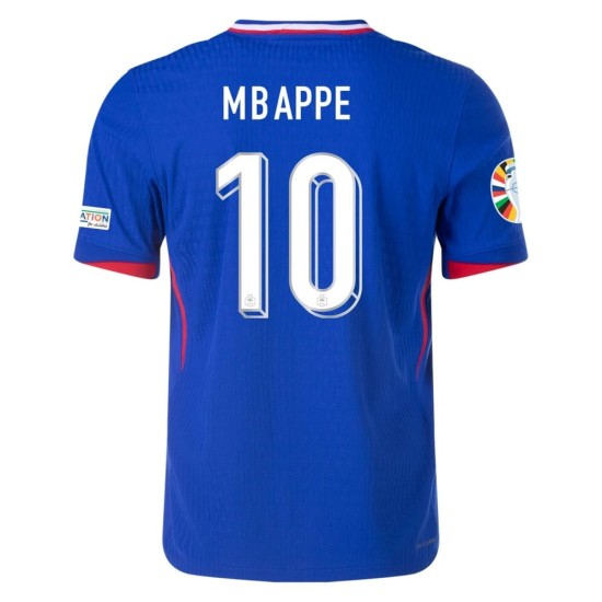 Kylian Mbappé #10 Francia Camiseta Versión Jugador de Local EURO 2024 Kylian Mbappé #10 Francia Camiseta Versión Jugador de Local EURO 2024