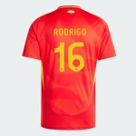 Camiseta de casa RODRIGO España 2024/25 para mujeres Camiseta de casa RODRIGO España 2024/25 para mujeres
