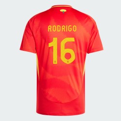 Camiseta de casa RODRIGO España 2024/25 para niños