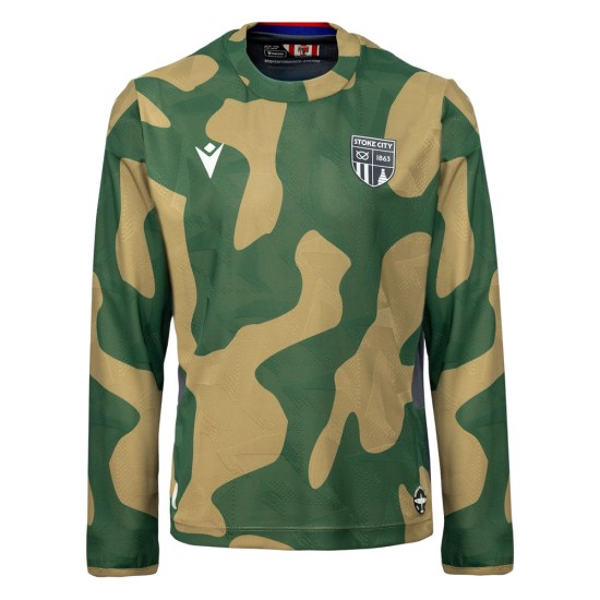 Camiseta de manga larga de la 2.ª equipación del Stoke City 2026/27 para niño