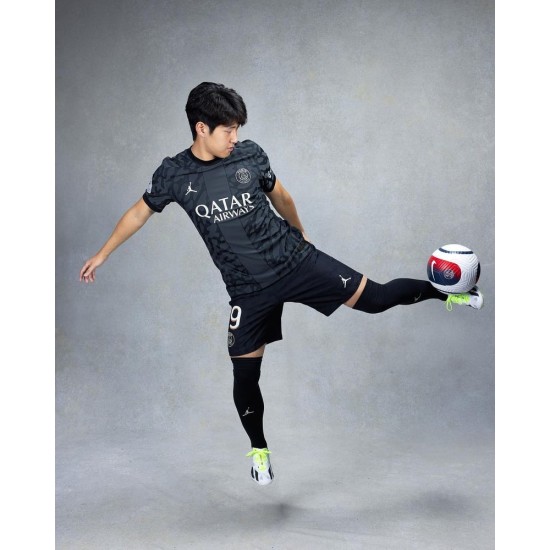 Pantalones cortos de tercera equipación para niño PSG 2023/24 Pantalones cortos de tercera equipación para niño PSG 2023/24