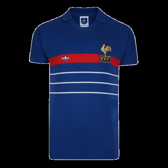Francia Camiseta Retro de Local 1984
