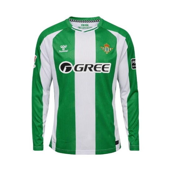 Camiseta de local de manga larga Real Betis 2025/26 para hombre Camiseta de local de manga larga Real Betis 2025/26 para hombre