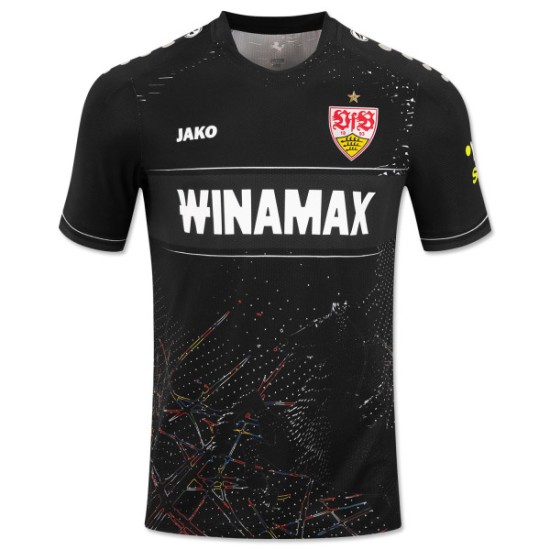 Camiseta Away VfB Stuttgart 2024/25 - Negra para hombre