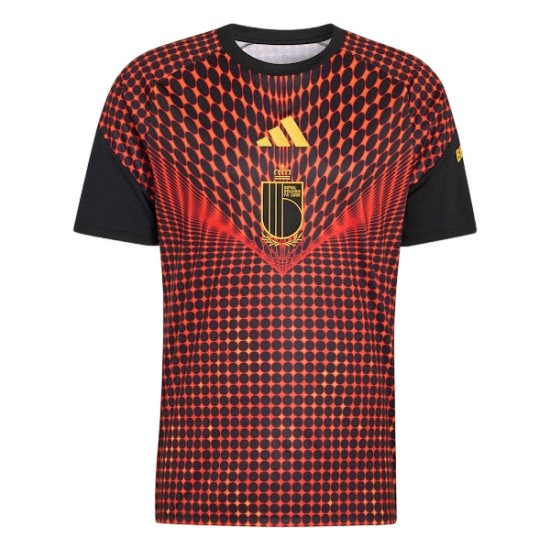 Camiseta de calentamiento tercera Mundial 2026 de Bélgica para hombre