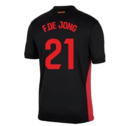 Camiseta de visitante F.DE JONG FC Barcelona 2024/25 para niños