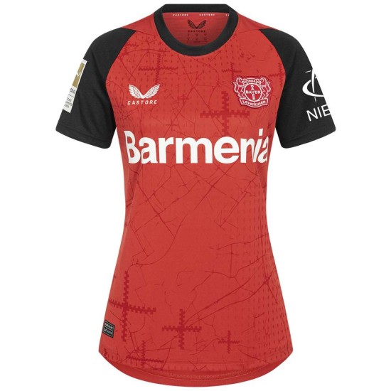 Camiseta Home Bayer 04 Leverkusen 2024/25 para mujer