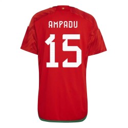 Ethan Ampadu #15 Gales Camiseta de Local Mundial 2022
