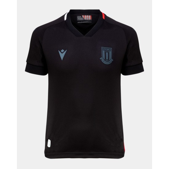 Camiseta Visitante de Stoke City 2024/25 para Niños