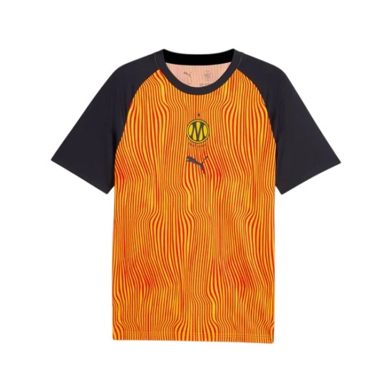 Camiseta de entrenamiento previa al partido de la tercera equipación del Olympique de Marsella 2026/27 para niño - Naranja Camiseta de entrenamiento previa al partido de la tercera equipación del Olympique de Marsella 2026/27 para niño - Naranja