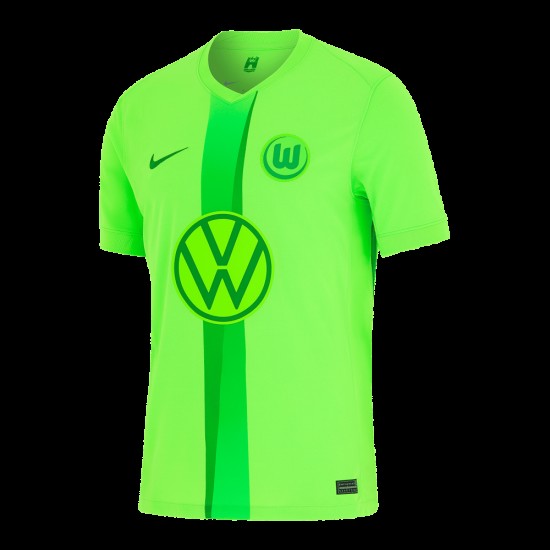 Camisa de casa para hombre VfL Wolfsburg 2024/25 Camisa de casa para hombre VfL Wolfsburg 2024/25