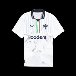 Hombre Monterrey FC 2025 Camiseta KidSuper - Blanca
