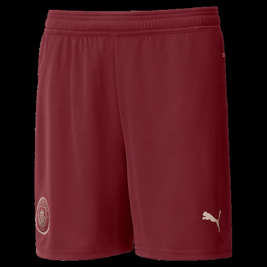 Pantalones cortos de local de niños Manchester City 2024/25 - Rojo