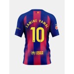 Camiseta de casa FC Barcelona x Ed Sheeran 2025/26 – LAMINE YAMAL #10 para niño