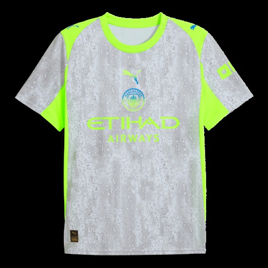 Niño Manchester City 2025/26 Tercera Camiseta