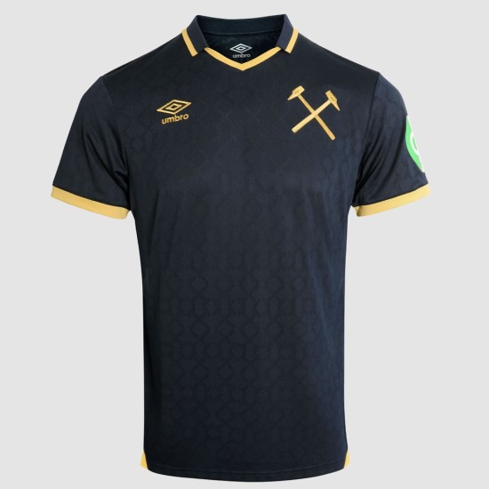 Niño West Ham United 2025/26 Tercera Camiseta Sin Patrocinio Niño West Ham United 2025/26 Tercera Camiseta Sin Patrocinio