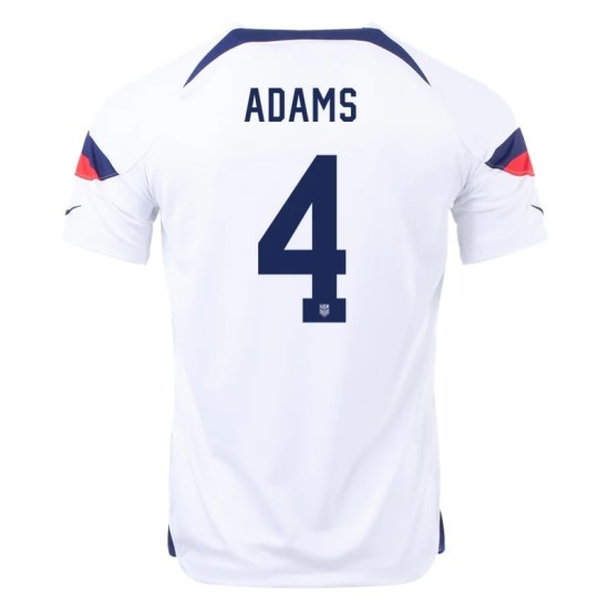 Tyler Adams #4 USMNT Camiseta de Local Mundial 2022