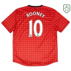 Camiseta retro local hombre Manchester United 2012/13 Rooney #10