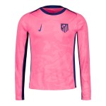 Camiseta de manga larga de prematch UEFA de tercera de hombre Atlético Madrid 2024/25