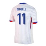 Camiseta de visitante O.DEMBELE Francia 2024/25 para hombres