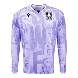 Camiseta de manga larga visitante 2025/26 del Sheffield Wednesday para niño
