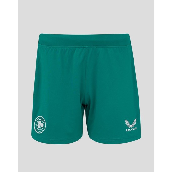 Pantalones Cortos Visitante Equipo Femenino Irlanda Hombre 2025 Pantalones Cortos Visitante Equipo Femenino Irlanda Hombre 2025