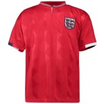 Camiseta retro Inglaterra visitante 1989 hombre Camiseta retro Inglaterra visitante 1989 hombre
