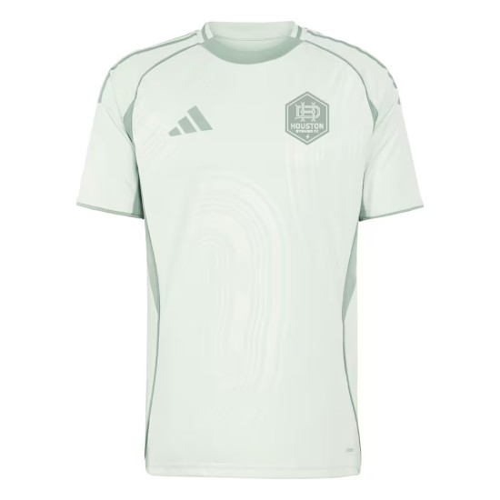 Camiseta Mujer Houston Dynamo 2025 Tercera Pre Partido Verde
