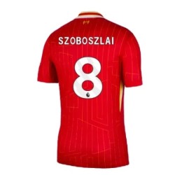 Camiseta de casa SZOBOSZLAI Liverpool 2024/25 para niños